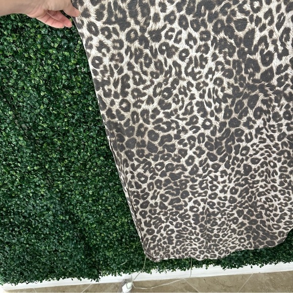 Sweet Love Jen On The Hunt Mocha Brown Leopard Maxi Dress Size S - Picture 9 of 15